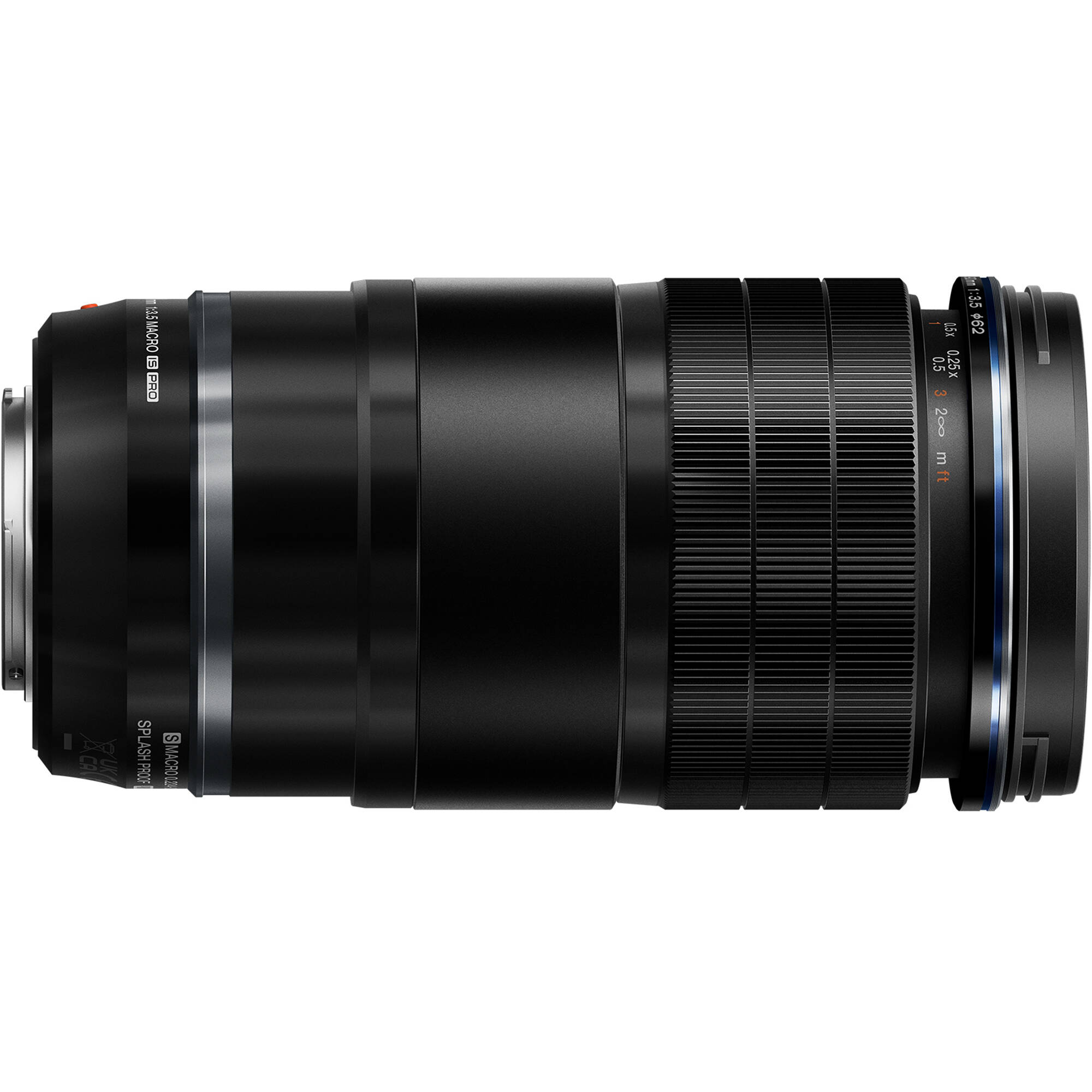 OM SYSTEM M.Zuiko Digital ED 90mm f/3.5 Macro IS PRO lens for Micro Four Thirds cameras, 180mm equivalent telephoto macro, IP53 weather-sealed, with optical stabilisation.