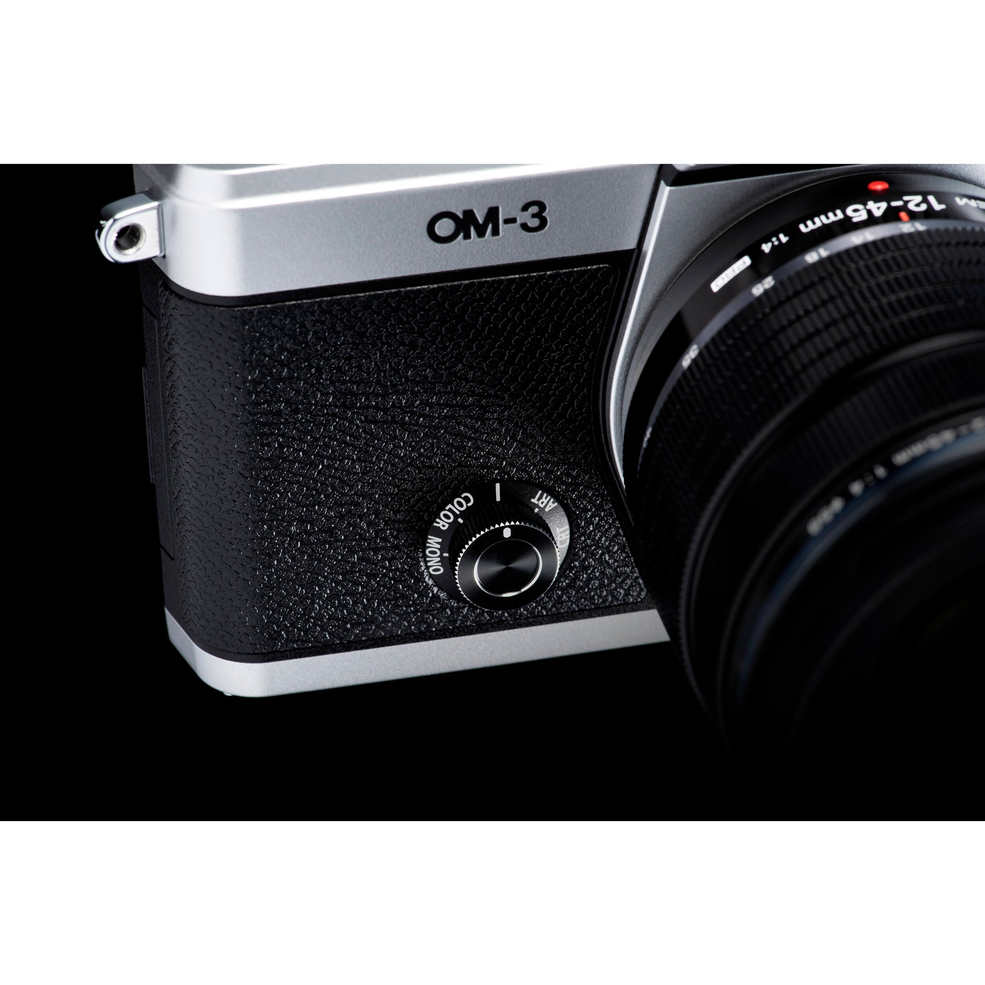 OM System OM-3 with 12-45mm f/4 Pro Lens, 20.4MP sensor, TruePic X, compact weather-sealed zoom, 7.5 stops IBIS, 120fps burst, 4K 60p video