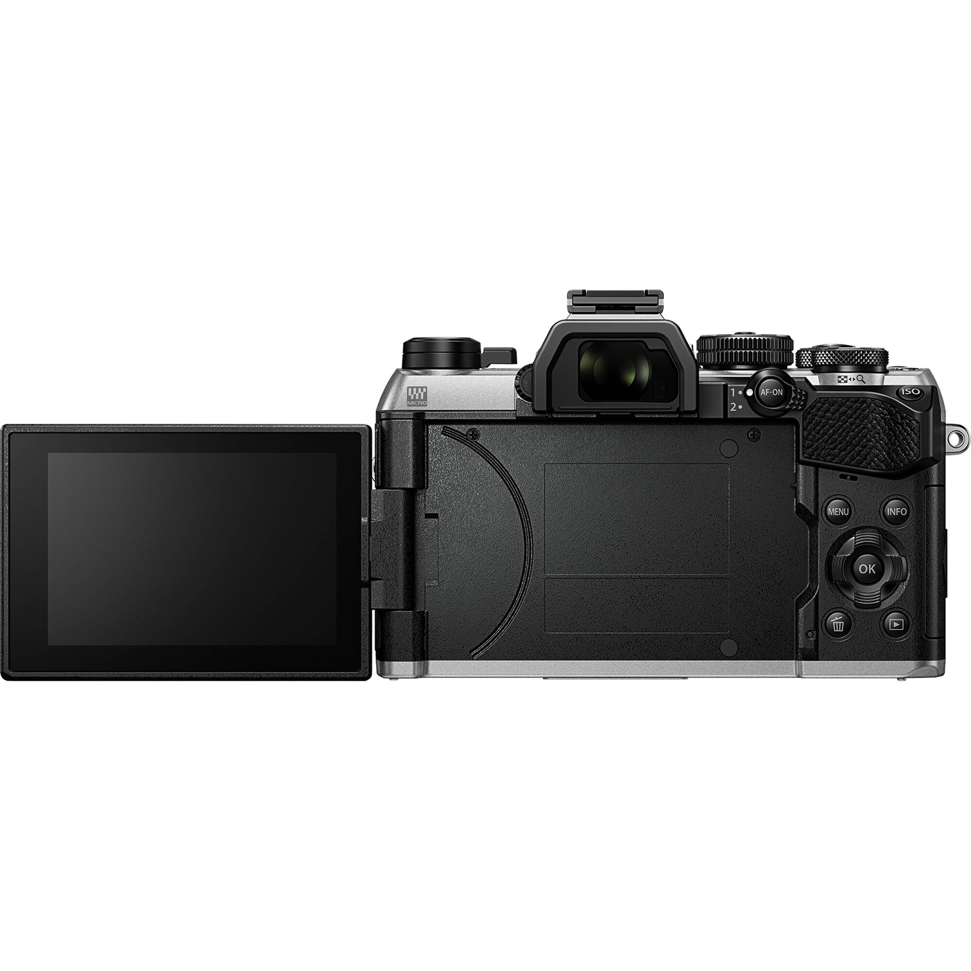 OM SYSTEM OM-5 II Camera with 14-150mm f/4-5.6 II Lens (Silver)