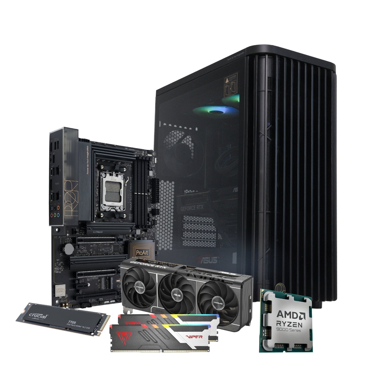 自作PC Ryzen7 9700X 1TB Ridge 7 Ryzen Ridge 1TB 9700X Ryzen7 自作PC 9700x YouTube - PCBros.Tech