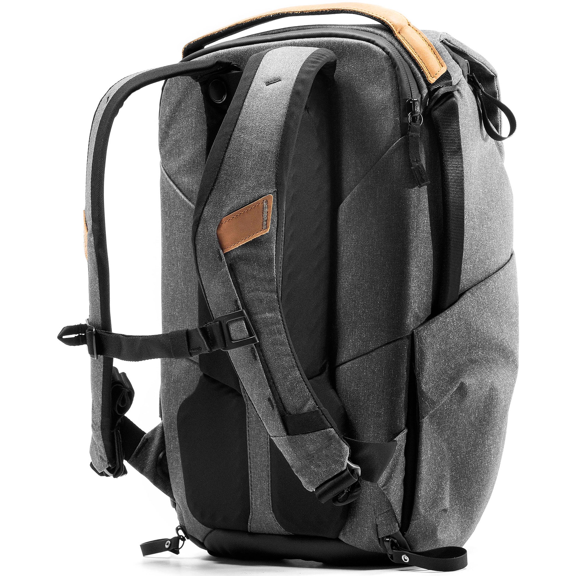 Everyday Backpack with top MagLatch, side pockets, FlexFold dividers, and padded straps.
