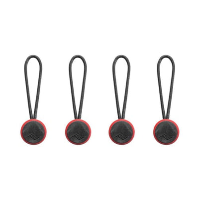 This set of fourth generation Anchor Connectors from Peak Design contains four loop-type attachments that fit onto the ends of any Peak Design strap to provide support for your gear.