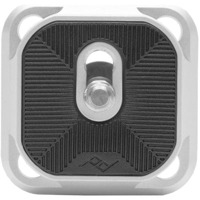 The Peak Design Capture Camera Clip V3 is a convenient way to carry our camera. It is composed of 2 parts, a metal clip that clamps onto any backpack or belt strap and the Arca tripod compatible plate that screws onto the bottom of your camera that provides you with instant access to your camera.