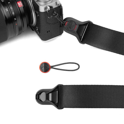 Peak Design Slide Lite unpadded camera strap in black
