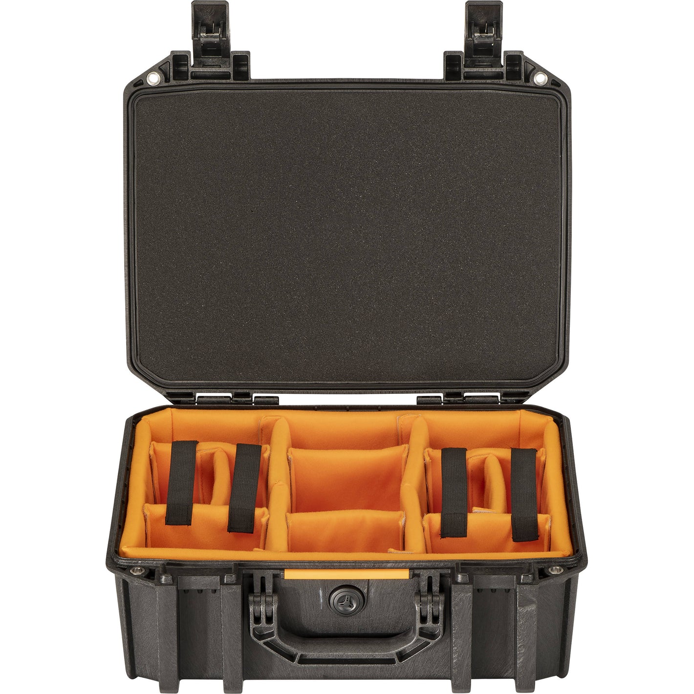 Pelican V300C Vault Equipment Case with padded dividers.