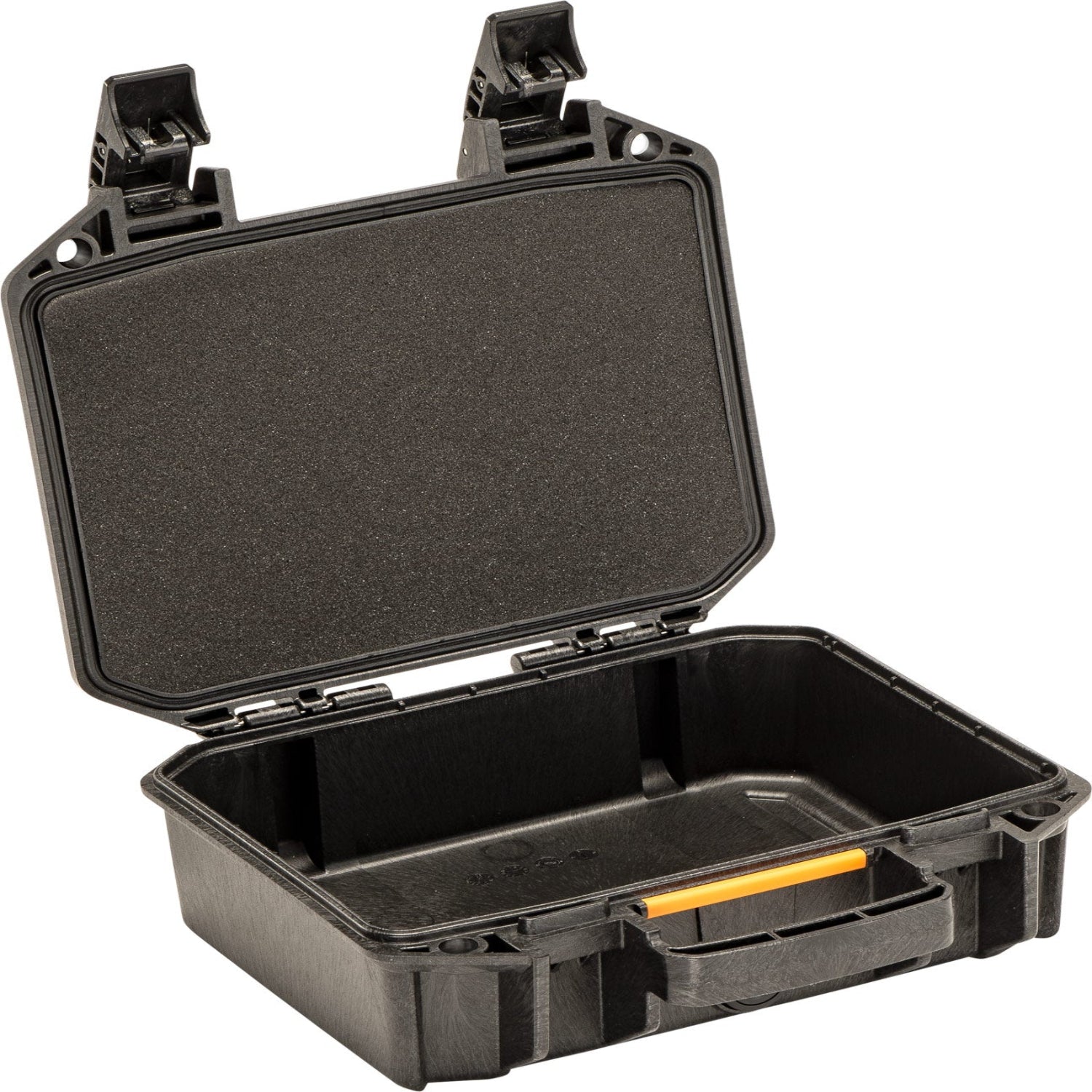 Store, protect and transfer your photography gear with the small Pelican V100 Vault Pistol Case. It is crushproof, dustproof, and weather-resistant.