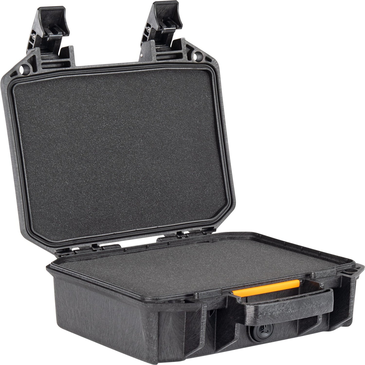 Store, protect and transfer your photography gear with the small Pelican V100 Vault Pistol Case. It is crushproof, dustproof, and weather-resistant.