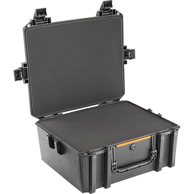Pelican V600 Vault black equipment case crushproof dustproof weather-resistant with foam insert