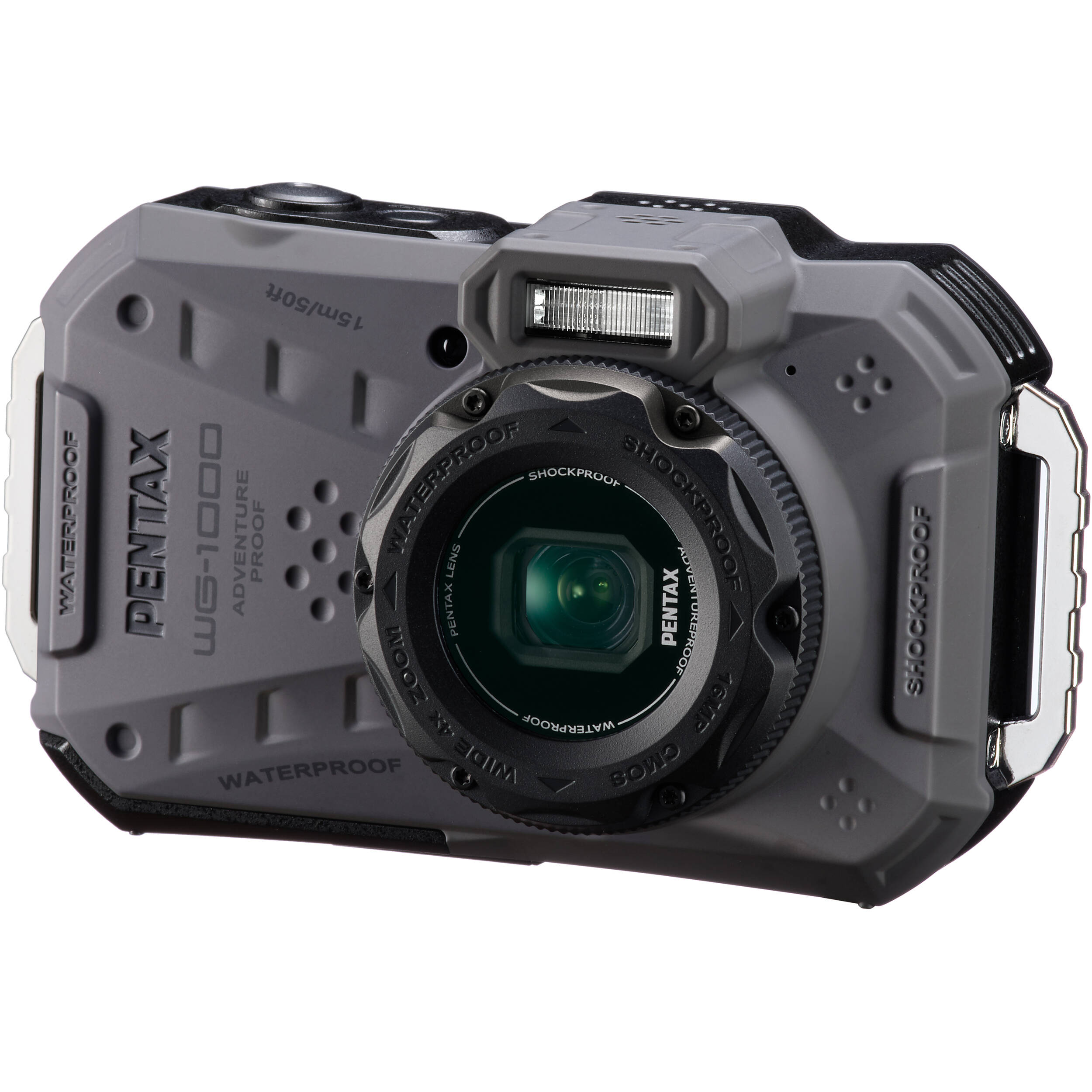 デジタルカメラ PENTAXWG-1000 Pentax WG-1000 Digital Compact Camera (Grey) – Outdoorphoto