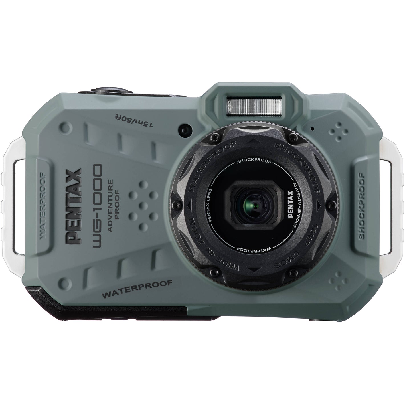 Pentax WG-1000 Digital Compact Camera (Olive)