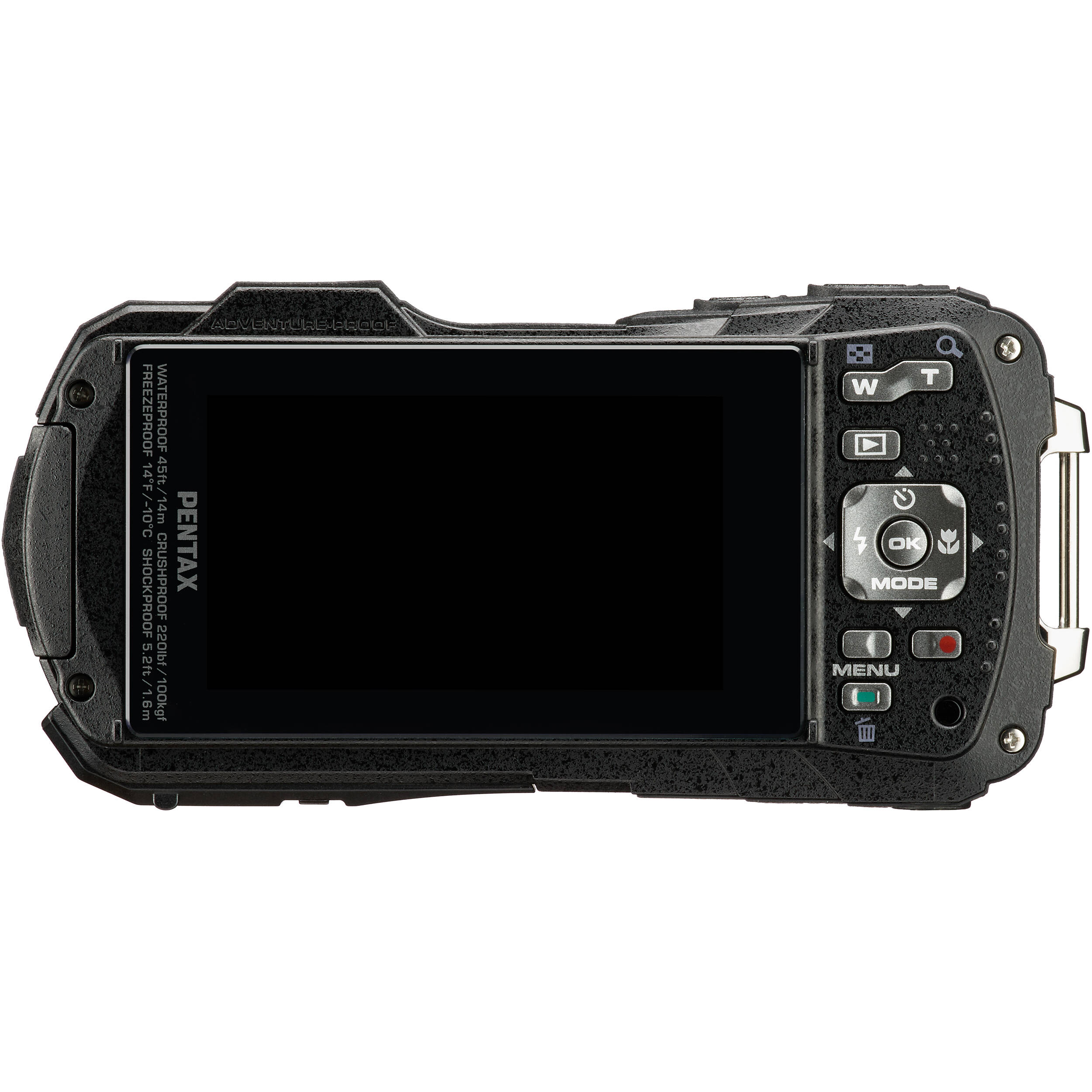 Pentax WG-90 Digital Camera (Blue) – Outdoorphoto