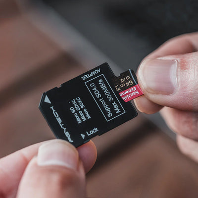 PGYTECH CreateMate CFexpress Type A/SD Card Reader Case in black, combining storage and fast USB-C card reading.