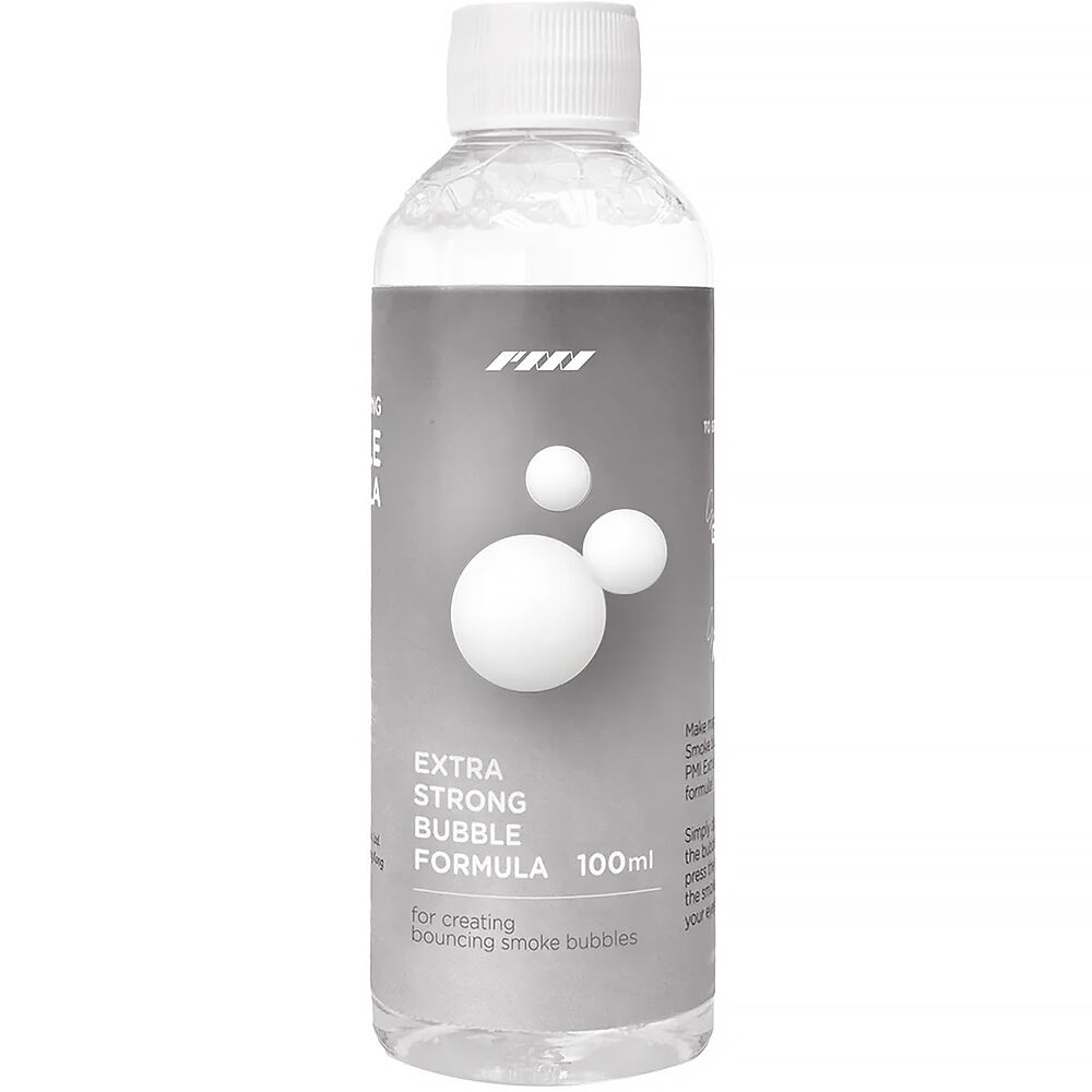 PMI SmokeNINJA smoke bubble fluid 100 ml refill bottle with tray