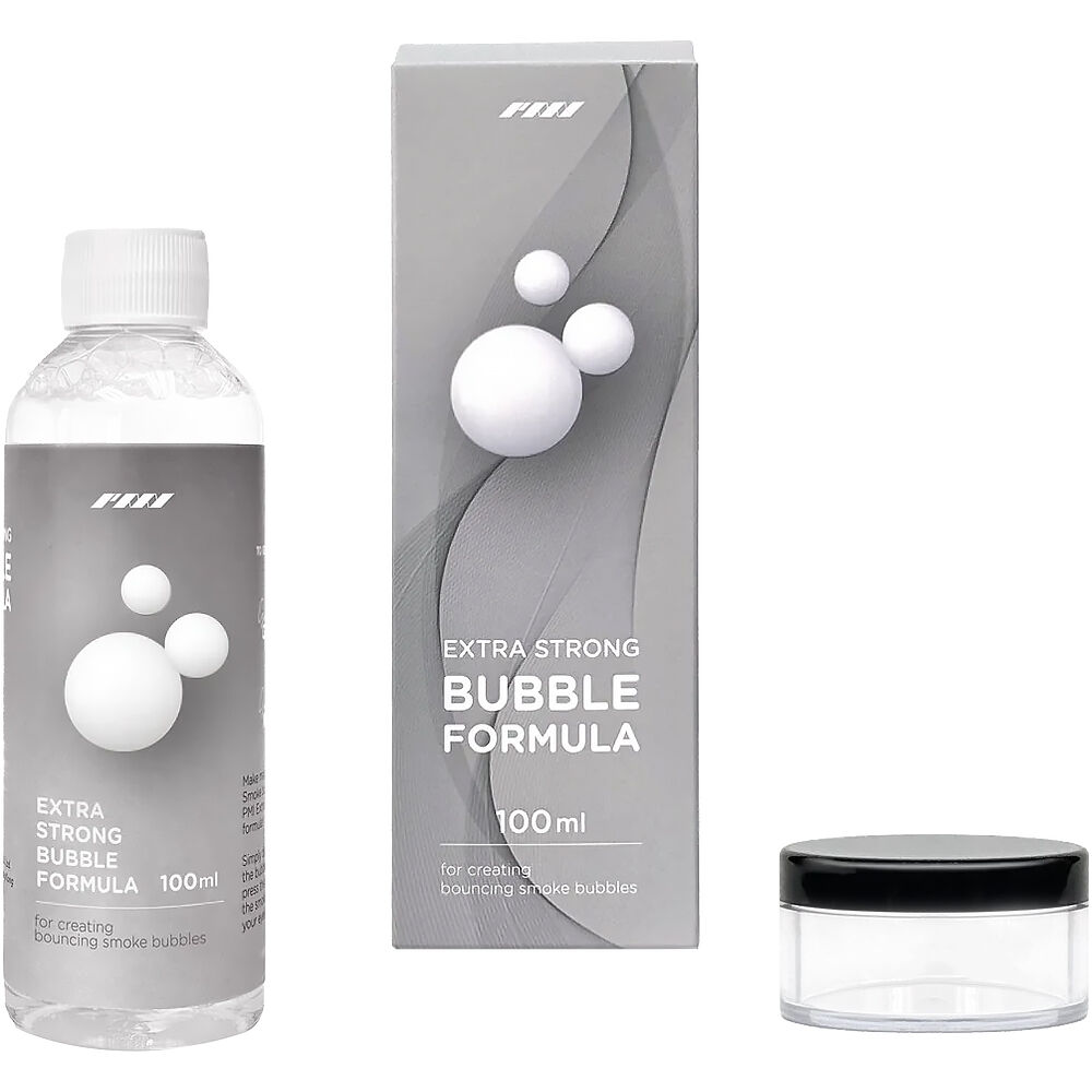 PMI SmokeNINJA smoke bubble fluid 100 ml refill bottle with tray