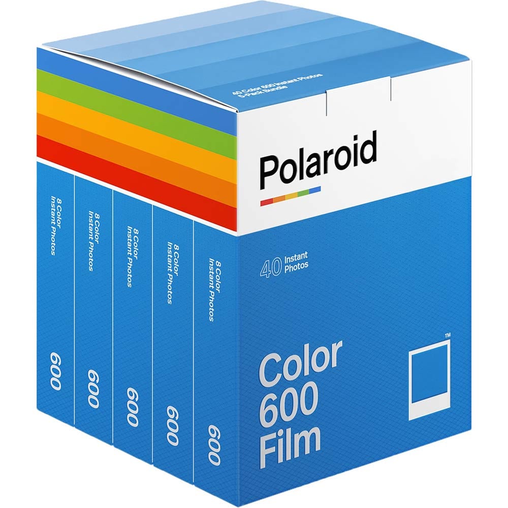 Polaroid Colour 600 Instant Film (5 Pack) – Outdoorphoto