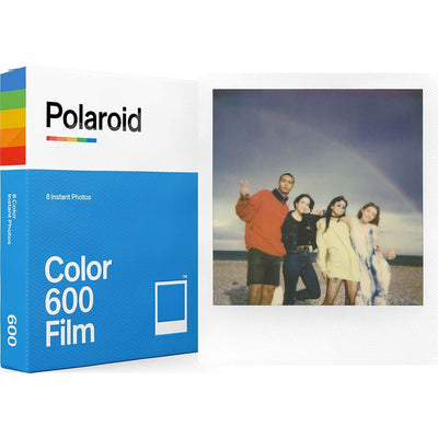 Polaroid Colour 600 Instant Film – pack of 5 instant film cartridges with vibrant color output, compatible with Polaroid 600 and i-Type cameras.