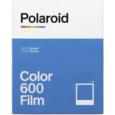 Polaroid Colour 600 Instant Film – double pack of instant film with classic white borders and rich colour tones, compatible with Polaroid 600 and i-Type cameras.