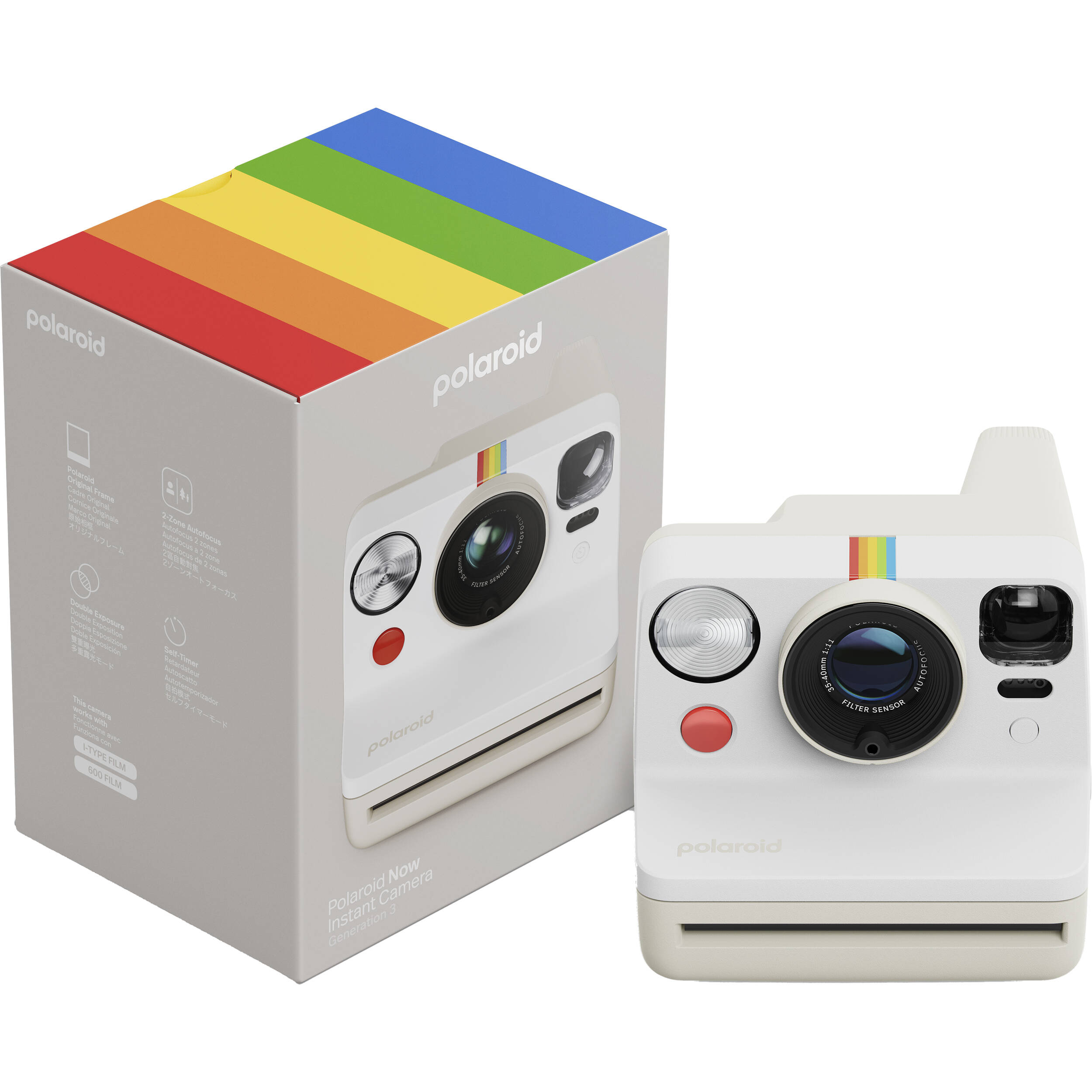 Polaroid Now Generation 3 Starter Set (White) – Outdoorphoto