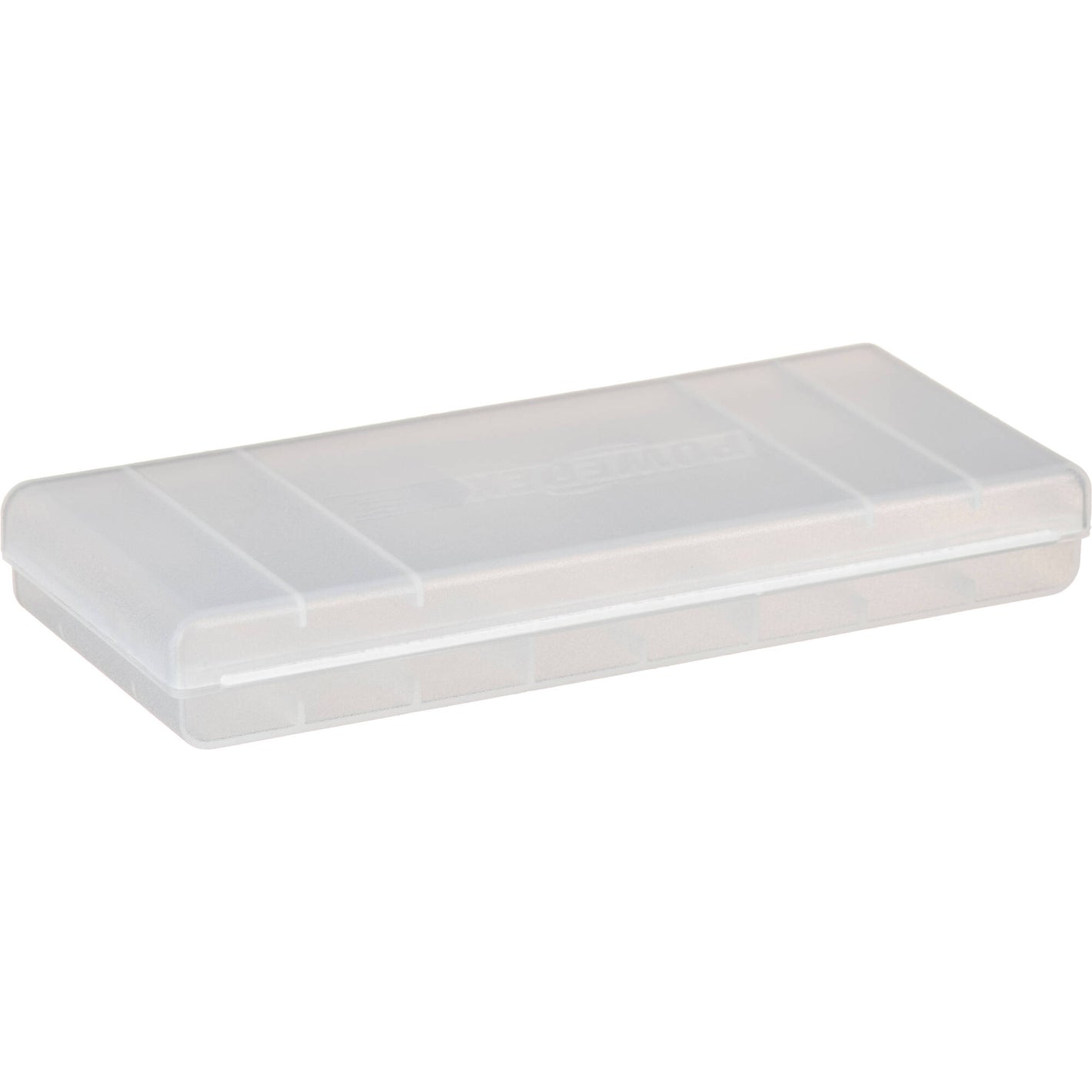 Plastic battery holder from Powerex, holds up to 8 AA or AAA batteries