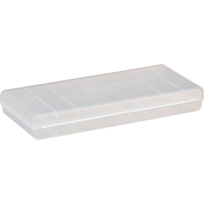 Plastic battery holder from Powerex, holds up to 8 AA or AAA batteries
