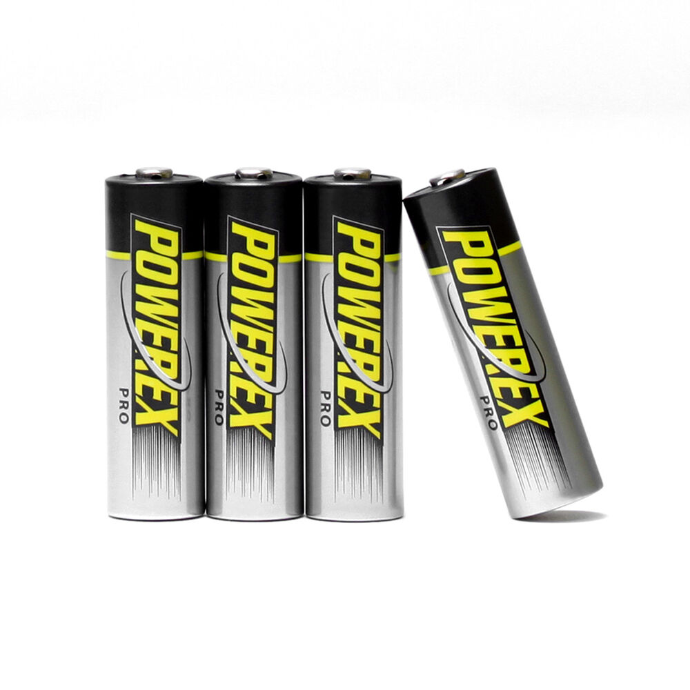 A rechargeable AA battery pack for high-performance electronic devices.
