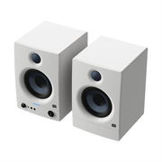 PreSonus Eris 4.5BT White monitors angled view