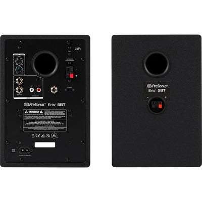 PreSonus Eris 5BT 2nd Gen active studio monitors back view
