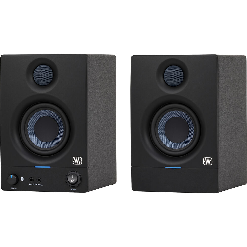 PreSonus Eris E3.5 BT monitor pair angled view