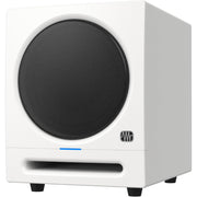 PreSonus Eris Sub 8BT white studio subwoofer angled front view
