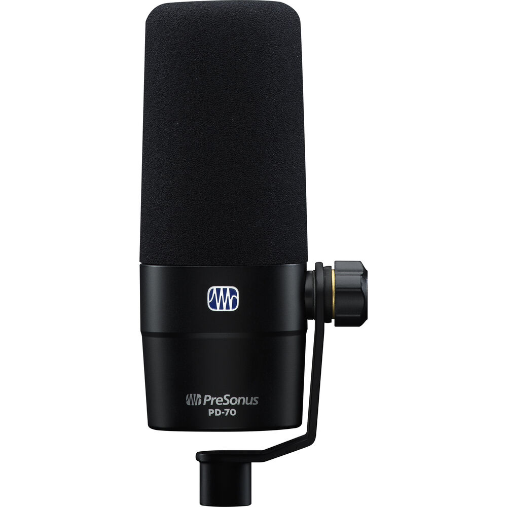 PreSonus PD-70 broadcast microphone front view