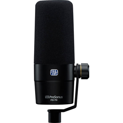 PreSonus PD-70 broadcast microphone front view