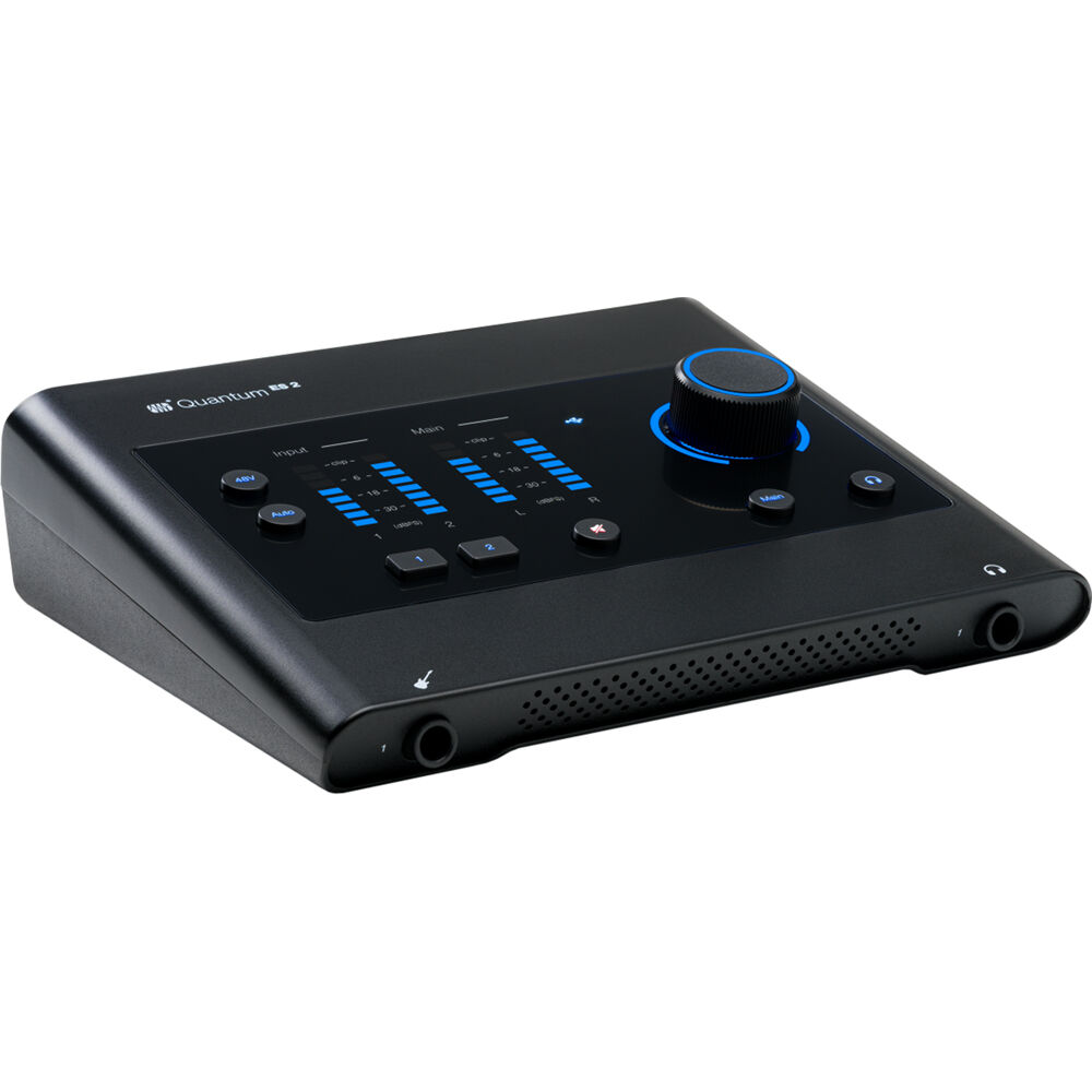 PreSonus Quantum ES 2 audio interface with included Fender Studio Pro software
