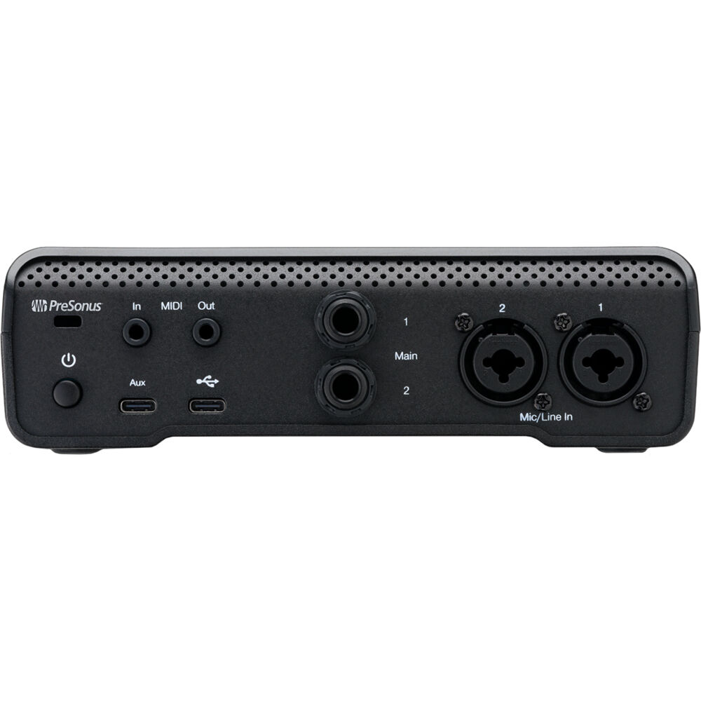 PreSonus Quantum ES 2 audio interface with included Fender Studio Pro software
