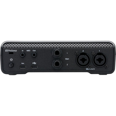 PreSonus Quantum ES 2 audio interface with included Fender Studio Pro software
