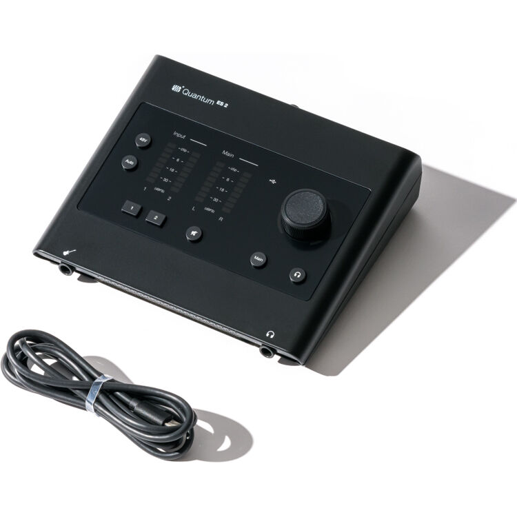 PreSonus Quantum ES 2 audio interface with included Fender Studio Pro software
