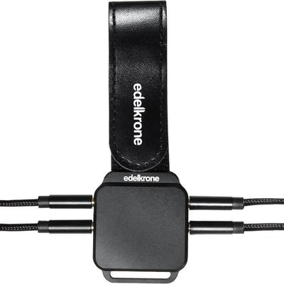 Edelkrone Wired Signal Hub for organising and connecting motion devices with precise signal transmission.