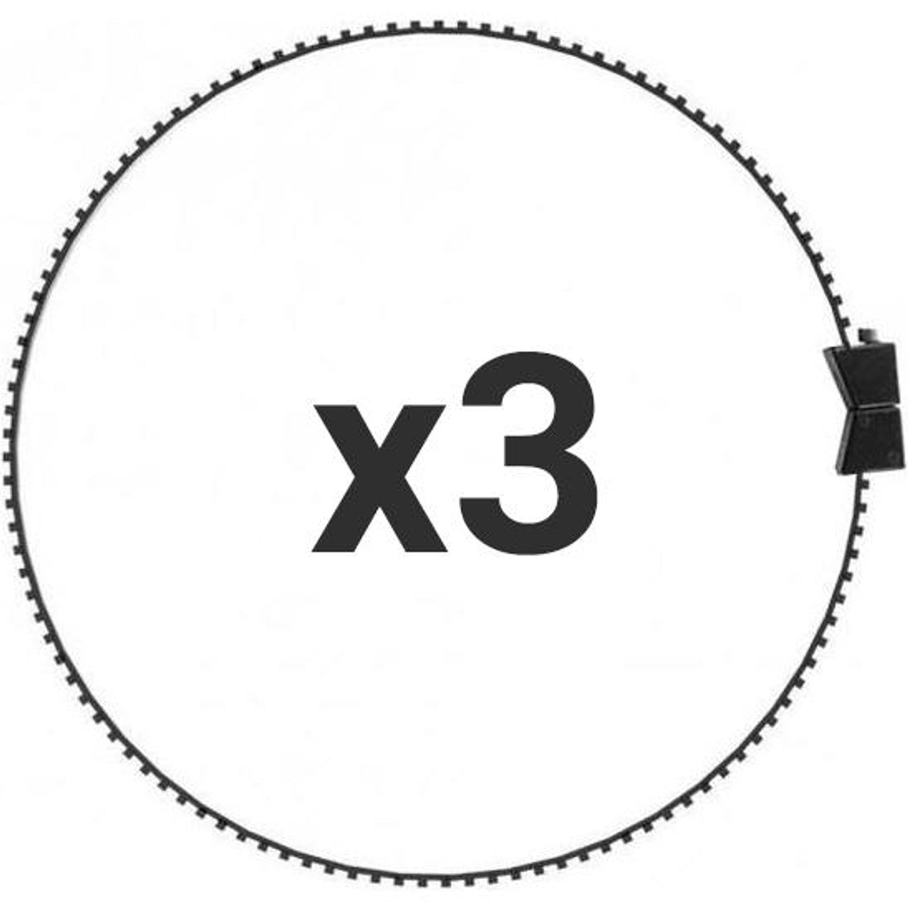 Edelkrone Lens Gear Bundle 3-Pack for precise focus and zoom control on DSLR and cinema lenses.