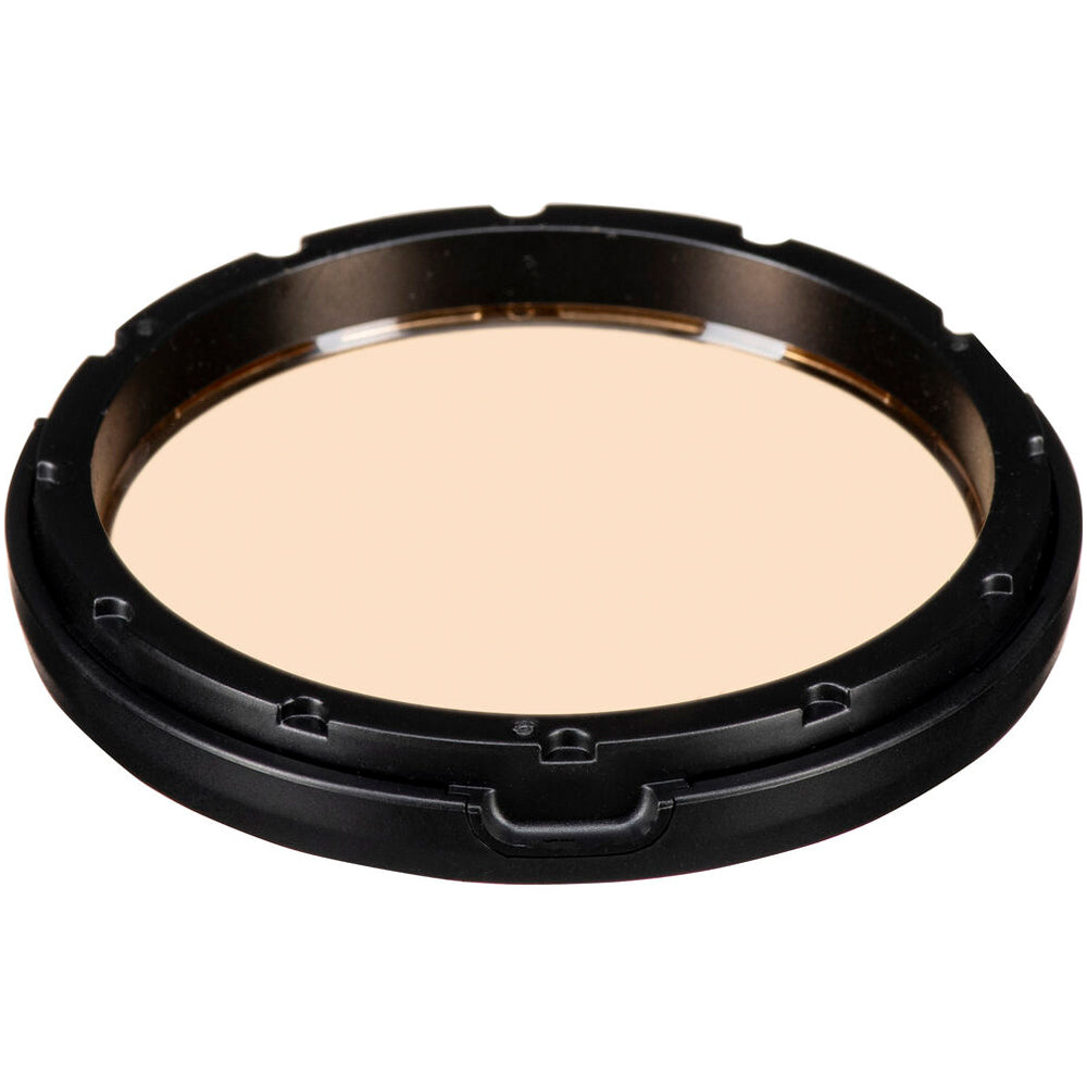 Compact powder in a black case on a white background