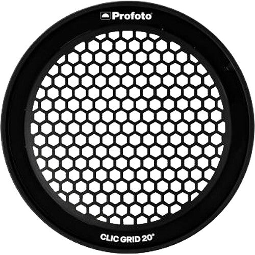 Profoto Clic Grid magnetic light modifier for controlled directional lighting
