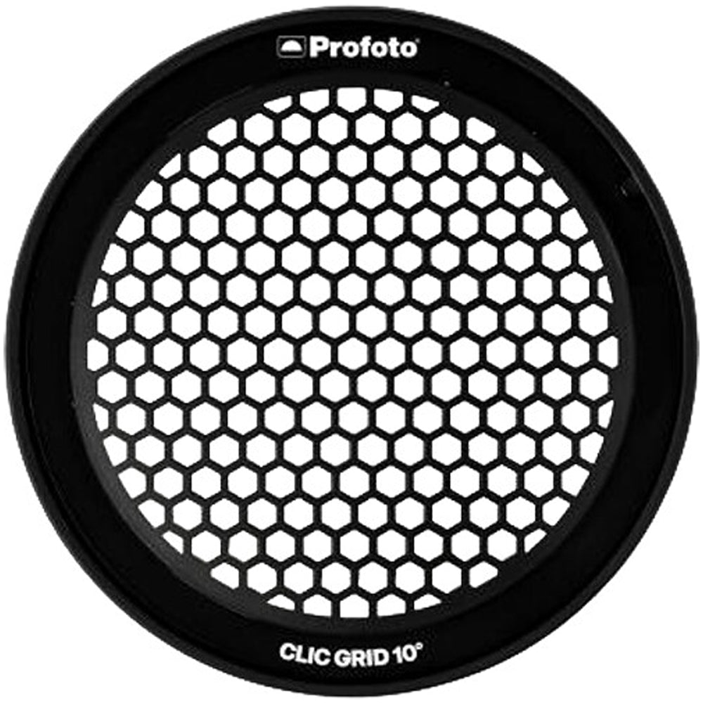 Hexagonal grid filter with 'Profoto' branding on a white background