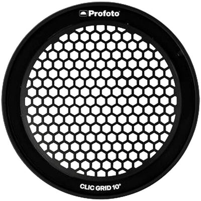 Hexagonal grid filter with 'Profoto' branding on a white background