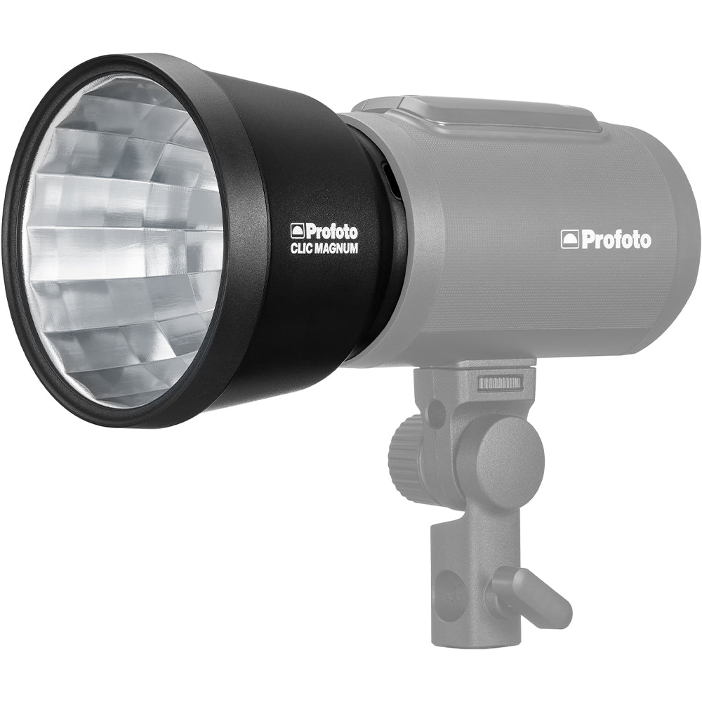 Profoto CLIC MAGNUM studio light on a white background