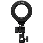 Black ring light with 'Profoto' branding on a white background