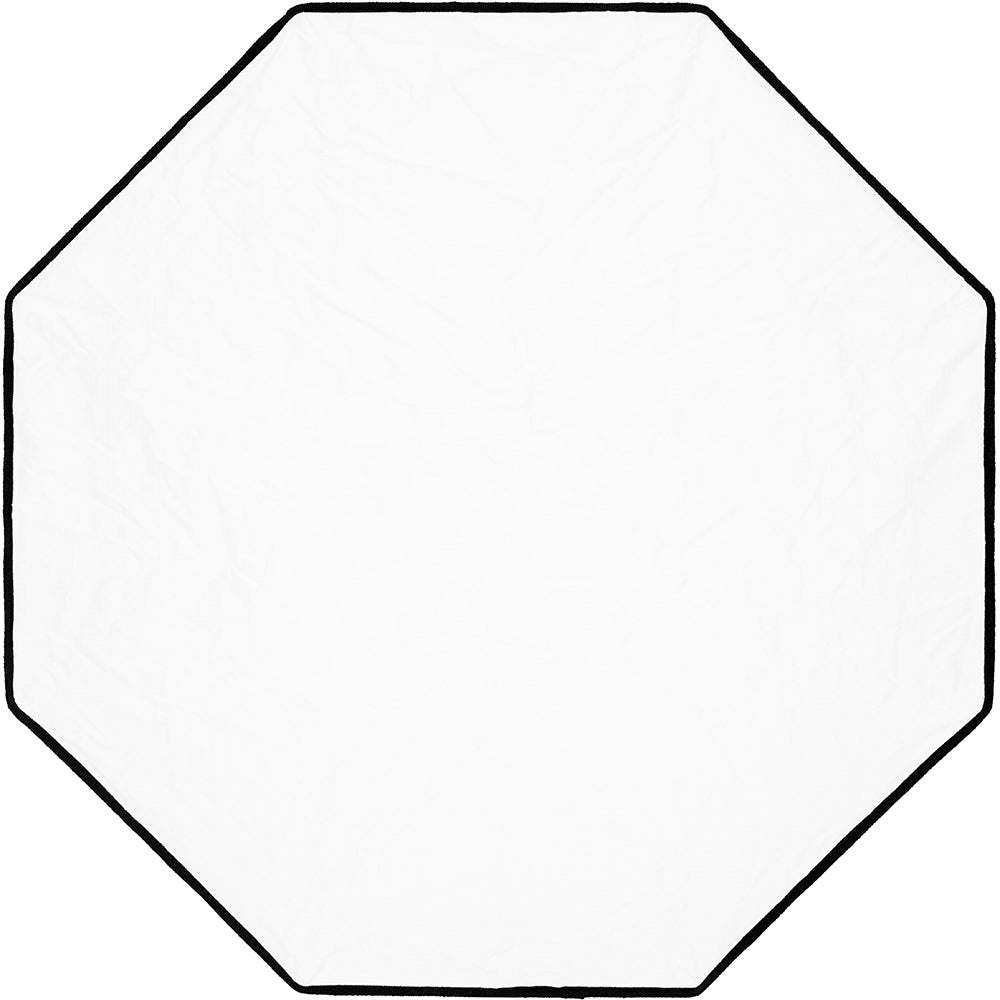 Octagonal outline on a white background