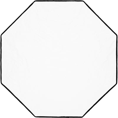 Octagonal outline on a white background