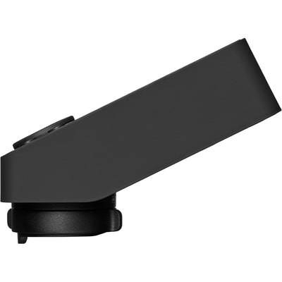 Black belt with a buckle on a white background