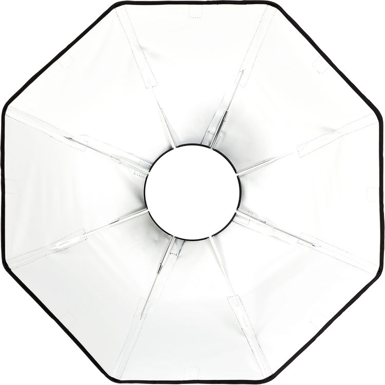 Profoto 24-inch collapsible OCF beauty dish with diffusers attached