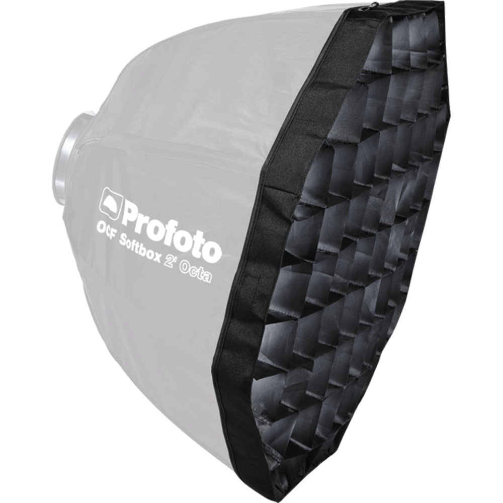 Profoto OCF Softgrids for OCF Octa softbox (2’ creates a more directed light and eliminates a large amount of spill light, allowing you to shape the light with even more precision. Recommended for use with B1, B1X and B2 off-camera flash heads.