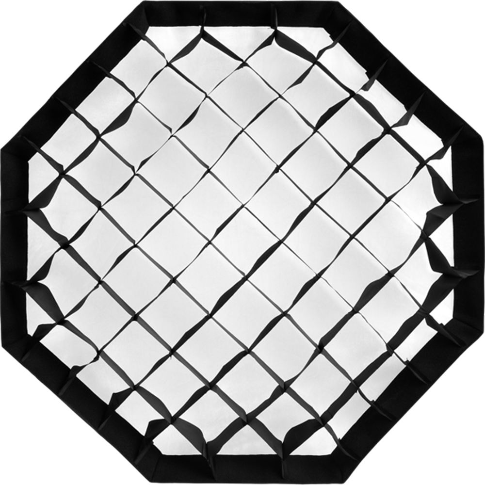 Profoto OCF Softgrids for OCF Octa softbox (2’ creates a more directed light and eliminates a large amount of spill light, allowing you to shape the light with even more precision. Recommended for use with B1, B1X and B2 off-camera flash heads.