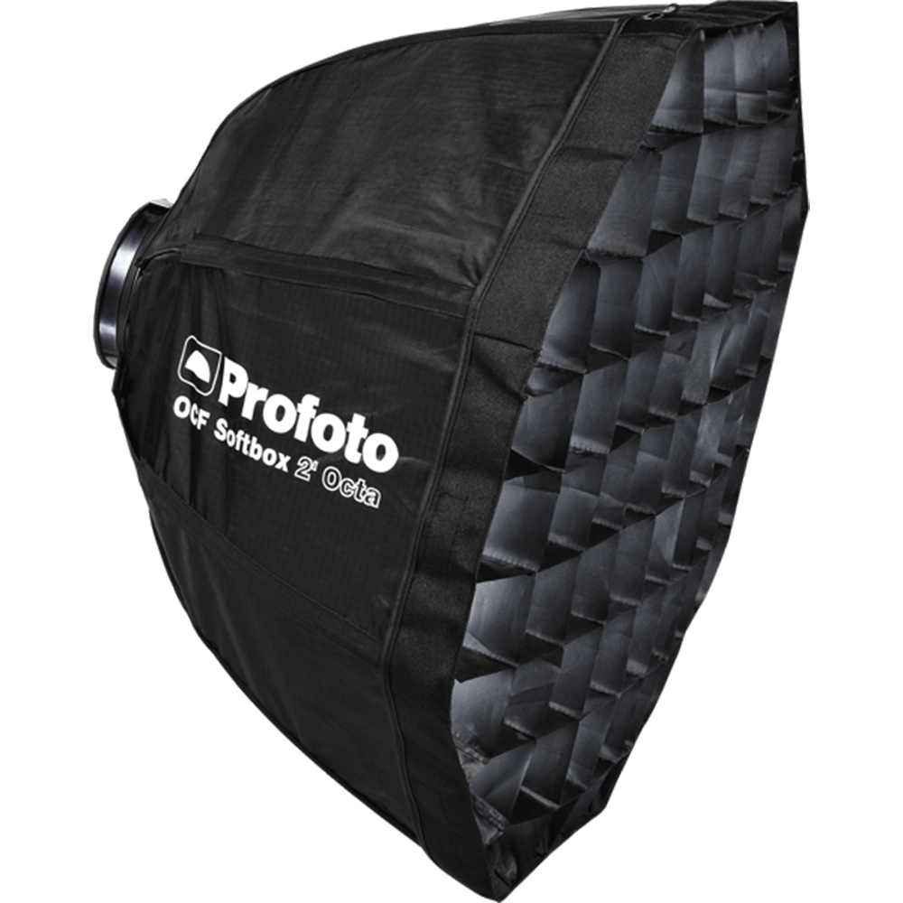 Profoto OCF Softgrids for OCF Octa softbox (2’ creates a more directed light and eliminates a large amount of spill light, allowing you to shape the light with even more precision. Recommended for use with B1, B1X and B2 off-camera flash heads.